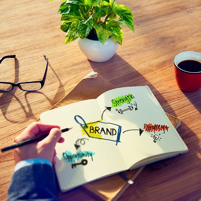 Content branding portfolio image